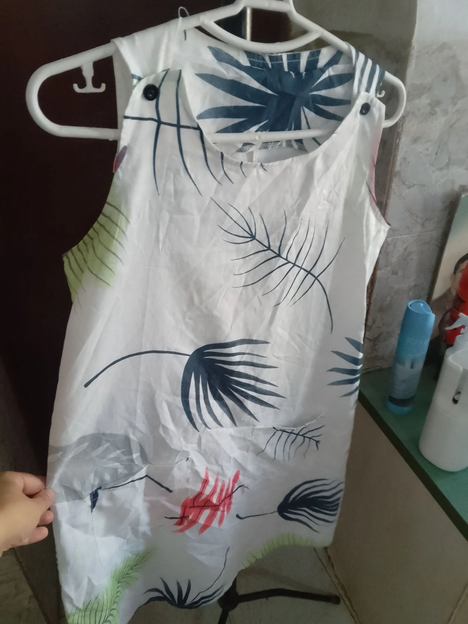 Vestido estilo peto